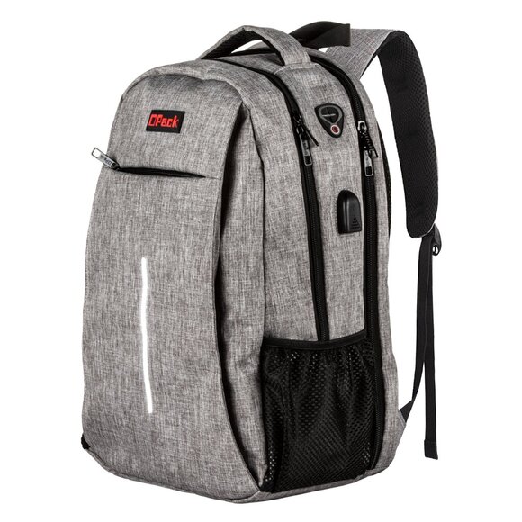 15.6″ Laptop Backpack, Anti Theft Slim RFID Blocking Pocket - Picture 1 of 8